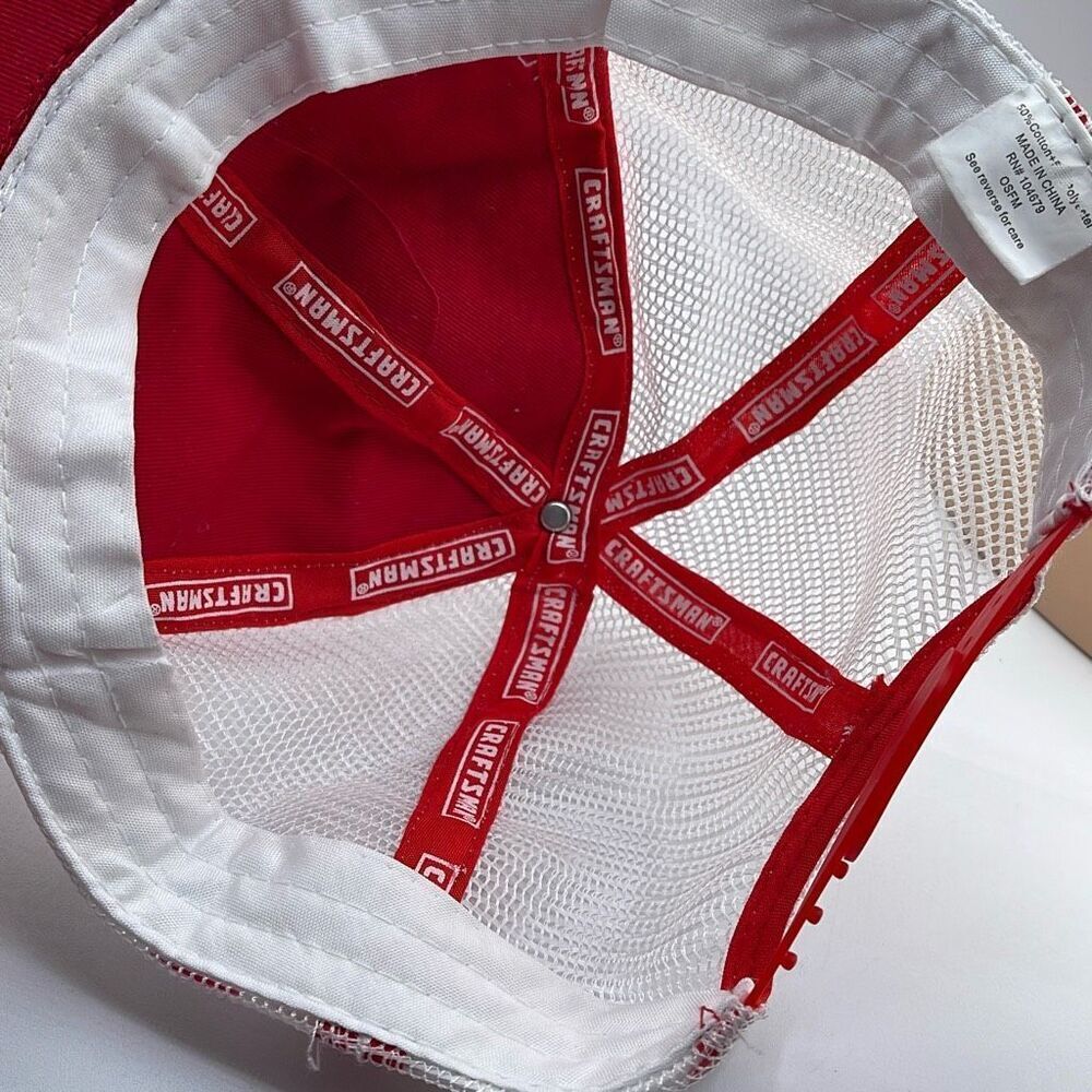 Craftsman Ace Hardware collaborative trucker snap back hat. - Picture 2 of 6